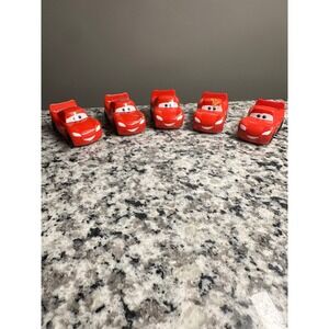 Disney Pixar Cars Lightning McQueen Mini Toy Cars Lot of 5